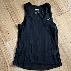 New balance tank black mesh small